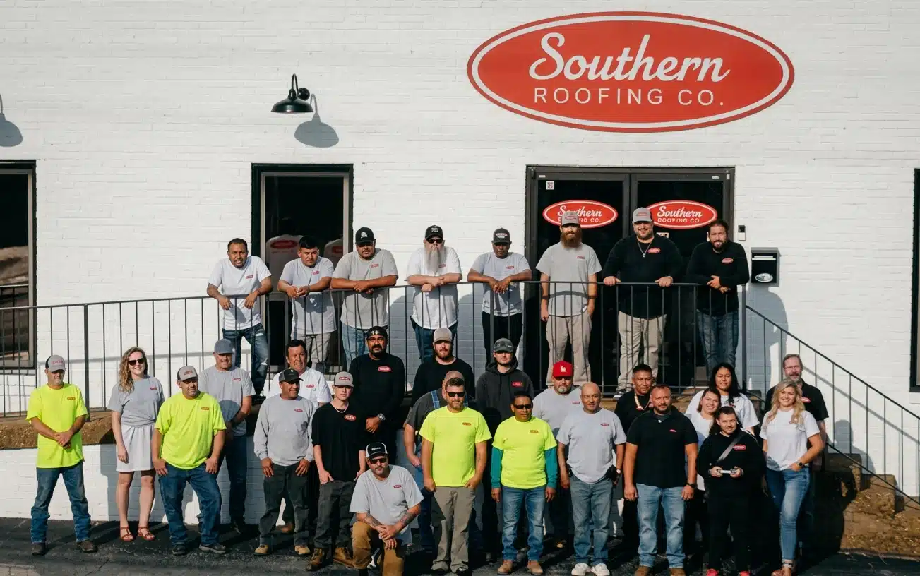 Southern Roofing Co. Nashville team photo — serving Middle Tennessee since 1981
