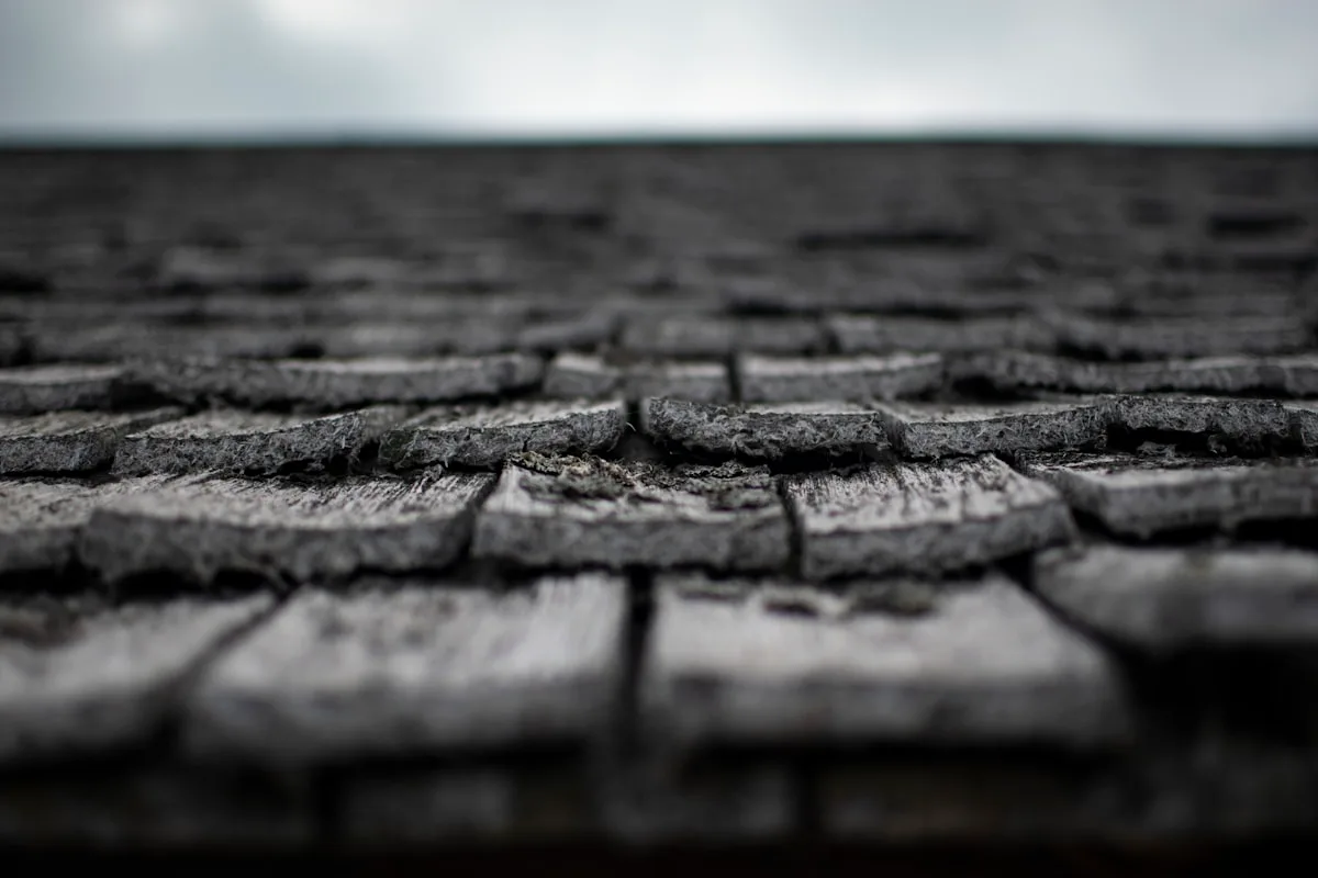 Worn metal roof before replacement — Manchester, TN