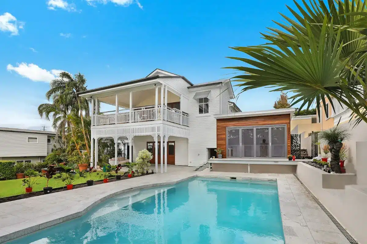 Upscale home with quality roofing