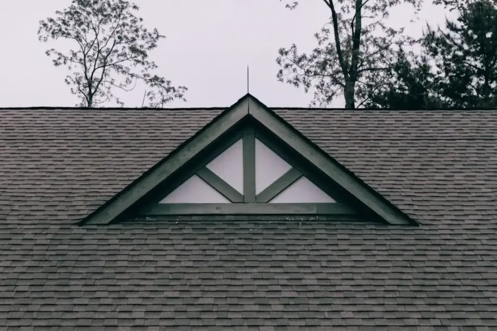 New architectural shingles after a roof replacement in Brentwood, TN